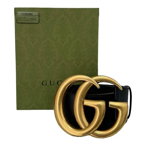 cintura nera gucci picvola|Cintura Gucci GG Marmont Nera For Sale at 1stDibs.